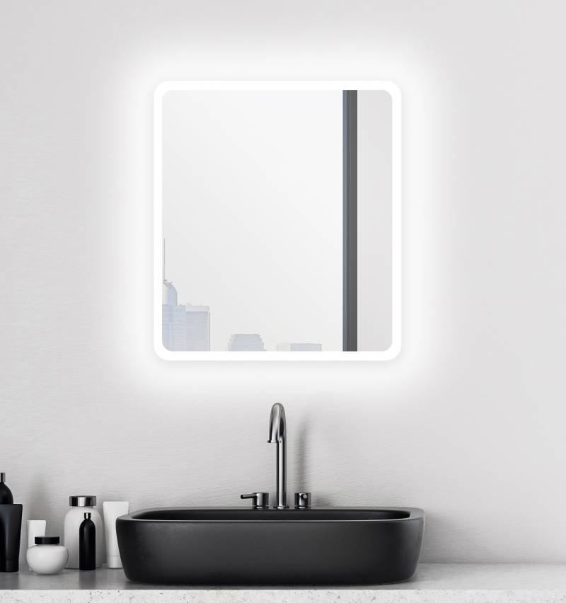 Talos Badspiegel "Moon" LED Spiegel, Design Lichtspiegel von Talos
