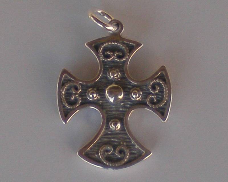 Byzantiner Silber Kreuz Hochwertiger Artikel Handgemacht in Griechenland 925 Sterling Geschenkidee von TalosArtifacts