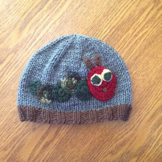 Niedliche Raupe - Strickmütze von TalulaCrafts