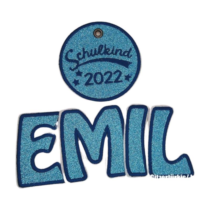 Glitzer Buchstaben Mit Schulkind Button 2025 | Glitter Letters To Schoolbutton Stickapplikation Applikation Zum Aufnähen Und Aufbügeln Glitzer Buchstaben Mit Schulkind Button 2025 | Glitter Letters To Schoolbutton Stickapplikation Applikation Zum Aufnähen Und Aufbügeln von TamaluHandmadeForYou