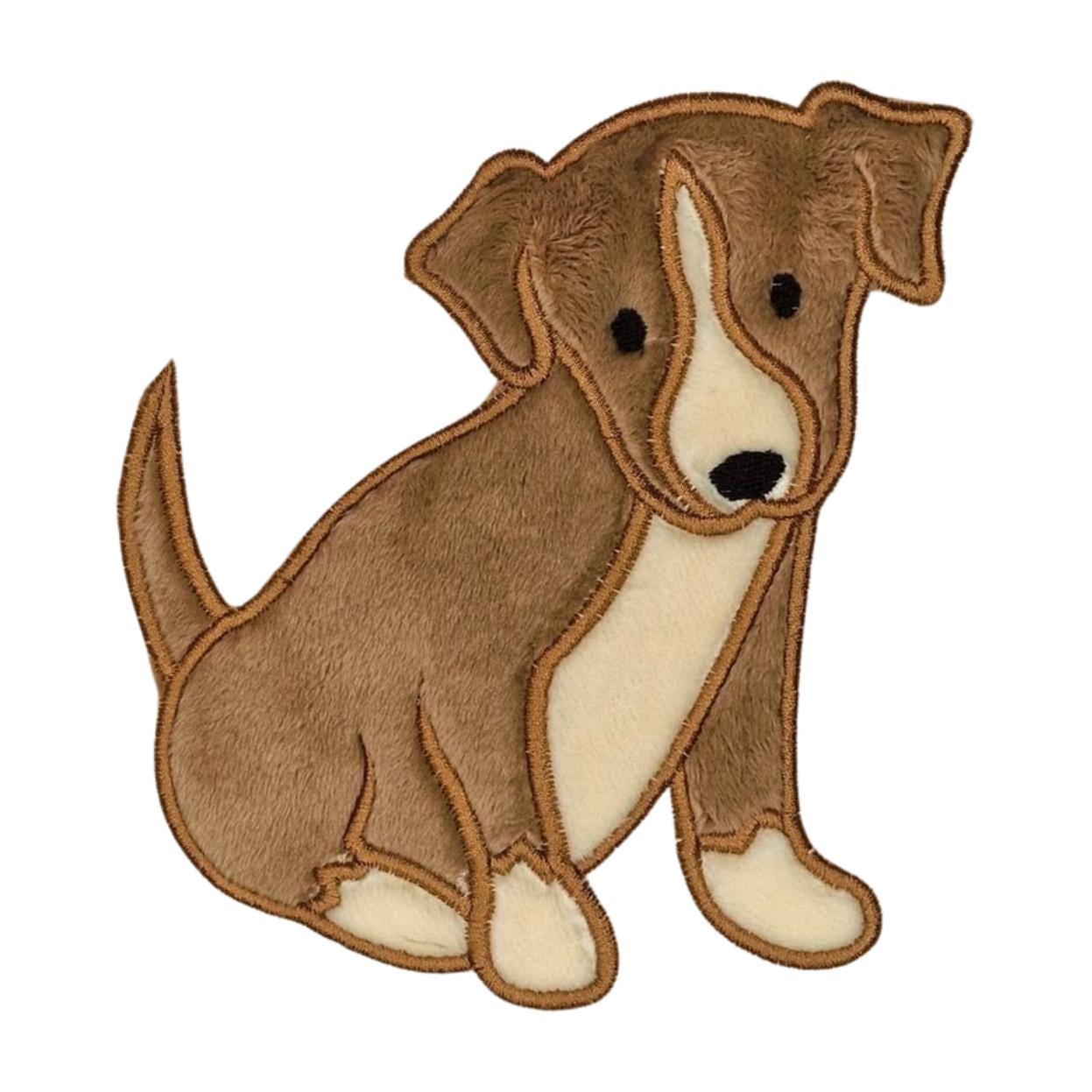 Hund | Dog One Stickapplikation| Applikation Zum Aufnähen von TamaluHandmadeForYou