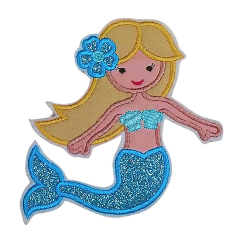 Meerjungfrau 7 Patch-Aufnäher | Stickapplikation Appliktion Zum Aufbügeln Meerjungfrau 7 Patch-Aufnäher | Stickapplikation Appliktion Zum Aufbügeln von TamaluHandmadeForYou