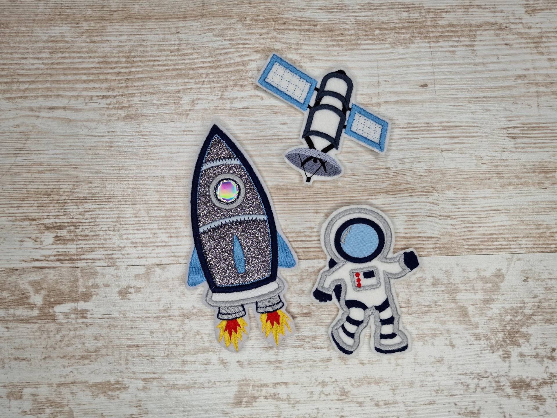 Weltall Raketen Set | Space Stickapplikation Patch Zum Aufnähen Und Aufbügeln Weltall Raketen Set | Space Stickapplikation Patch Zum Aufnähen Und Aufbügeln von TamaluHandmadeForYou