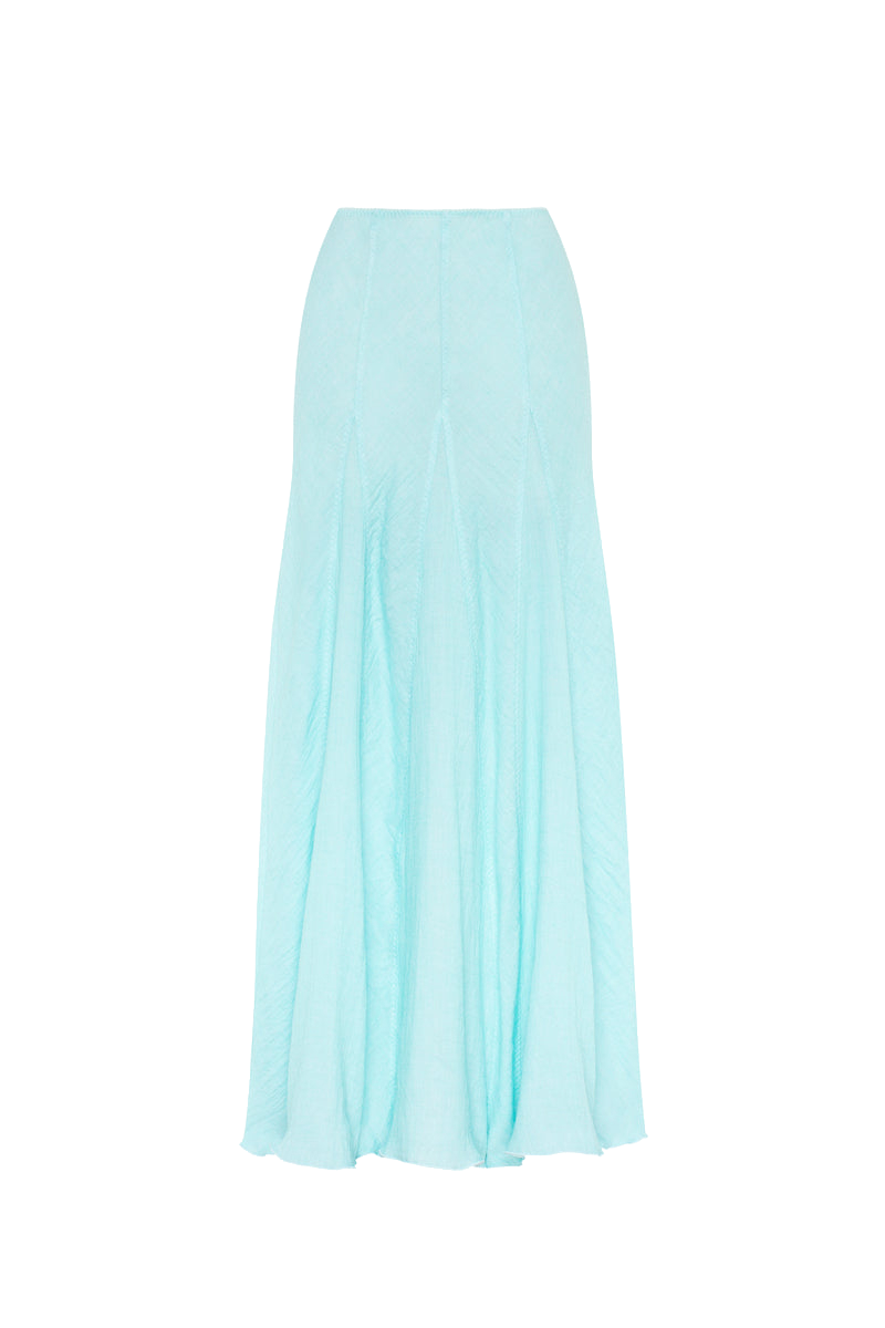 A-Line maxi SKIRT - Blue - S - Tamar Keburia - Maxi dresses von Tamar Keburia