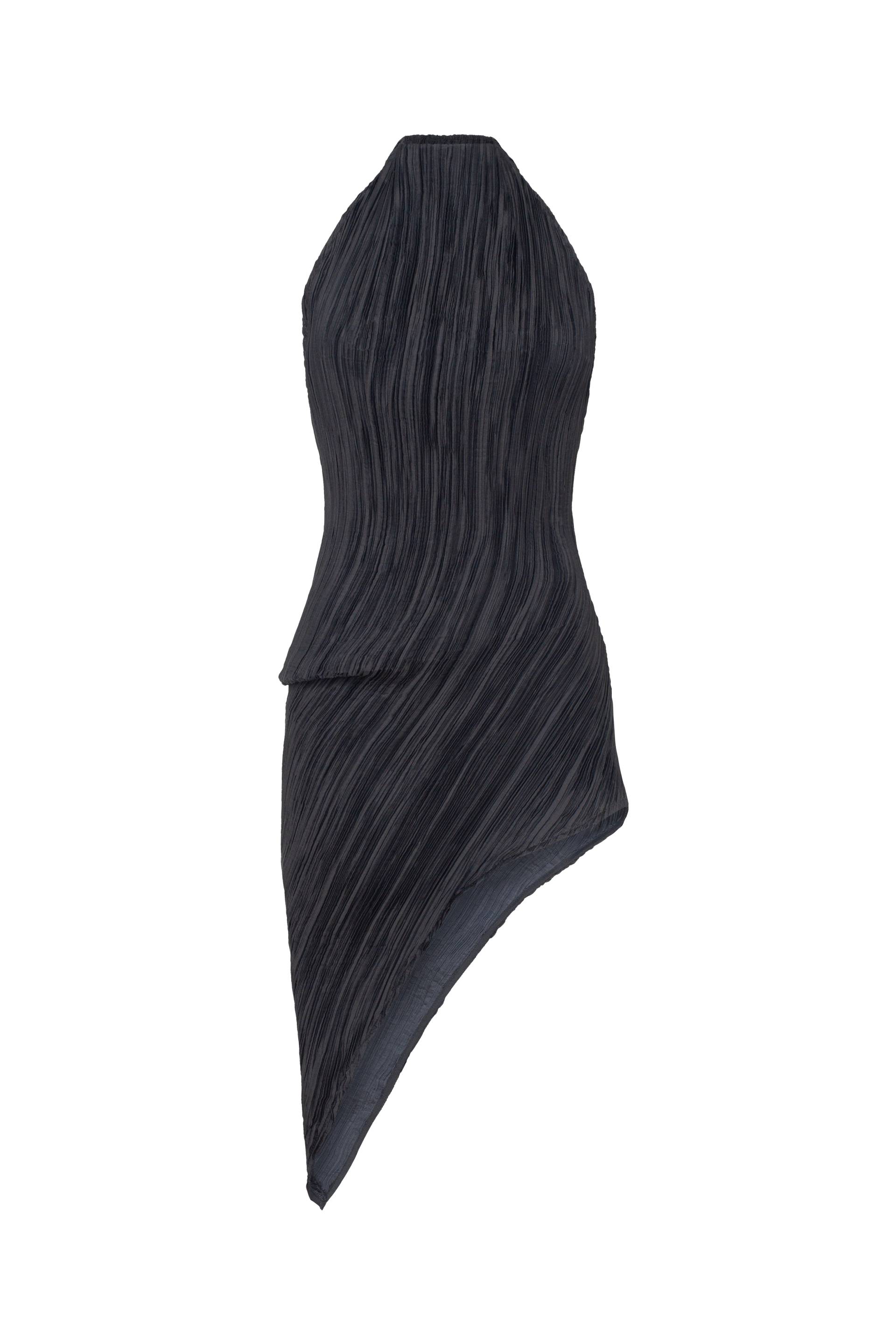 Tamar Keburia | Open back asymmetric TOP | Women's Black Sleeveless tops Tamar Keburia | Open back asymmetric TOP | Women's Black Sleeveless tops von Tamar Keburia