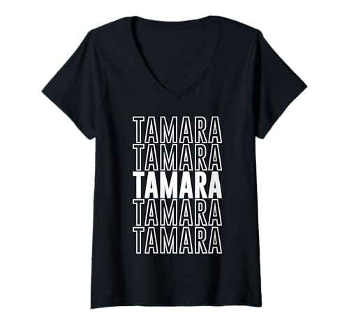 Damen Tamara T-Shirt mit V-Ausschnitt Damen Tamara T-Shirt mit V-Ausschnitt von Tamara Apparel