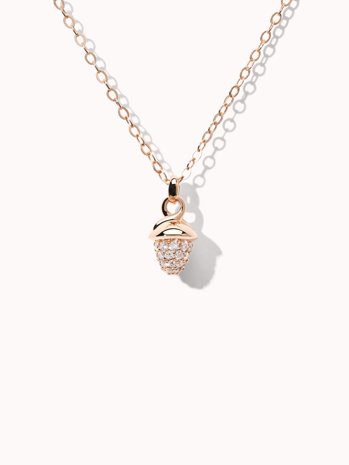 Tamara Comolli Halskette Mymikado Aus 18 Karat Roségold Mit Diamant Pavé rosegold von TAMARA COMOLLI