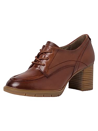 Tamaris COMFORT 8-83301-41 Leder Comfort Fit Wechselfußbett Schnürschuhe Klassisch Business von Tamaris Comfort