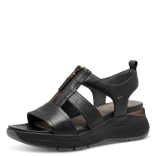 Tamaris Damen 8-88722-44 Sandalen, Black Uni, 41 EU von Tamaris