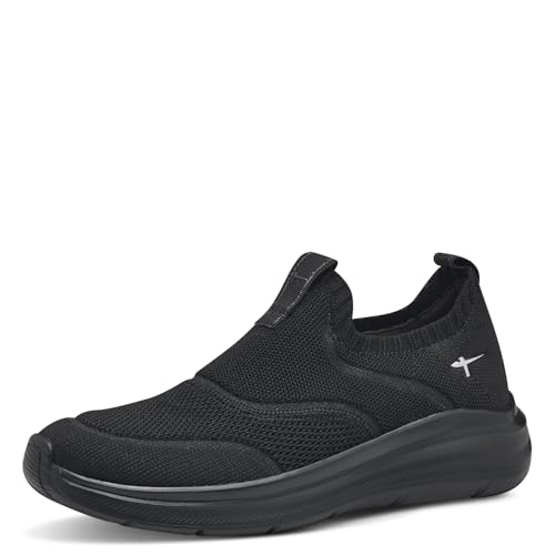 Tamaris Comfort Damen Slip On Sneaker zum Schlupfen Vegan, Schwarz (Black), 38 EU von Tamaris