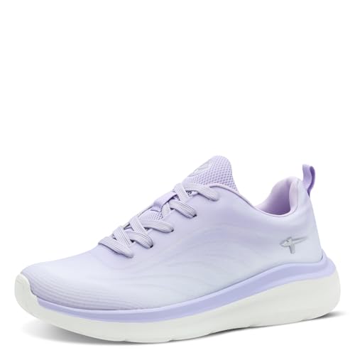 Tamaris Comfort Damen Sneaker flach Sportlich Vegan, Lila (Lilac), 39 EU von Tamaris