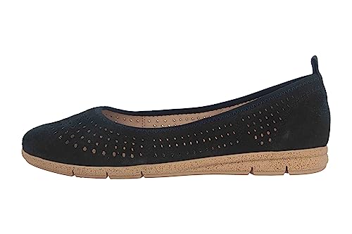 Tamaris Comfort Ballerinas in Übergrößen Blau 8-8-52101-20 805 große Damenschuhe, Größe:45 von Tamaris Comfort