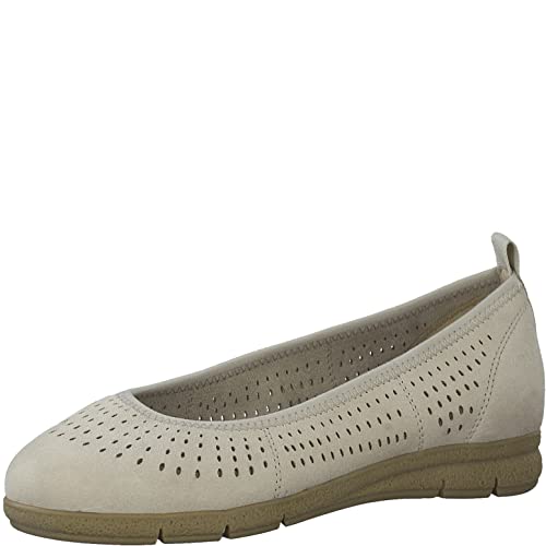 Tamaris Comfort Damen 8-8-82101-20-400 Ballerinas, BEIGE, 40 EU von Tamaris