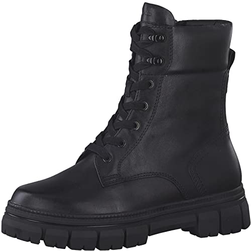 Tamaris Damen 8-8-85201-29-22 Stiefelette, Black Nappa, 38 EU Weit von Tamaris