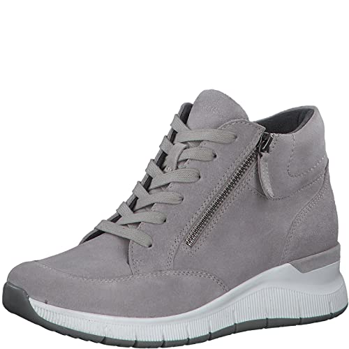 Tamaris Comfort Damen 8-8-85209-29-204 Stiefelette, LT. Grey, 39 EU Weit von Tamaris