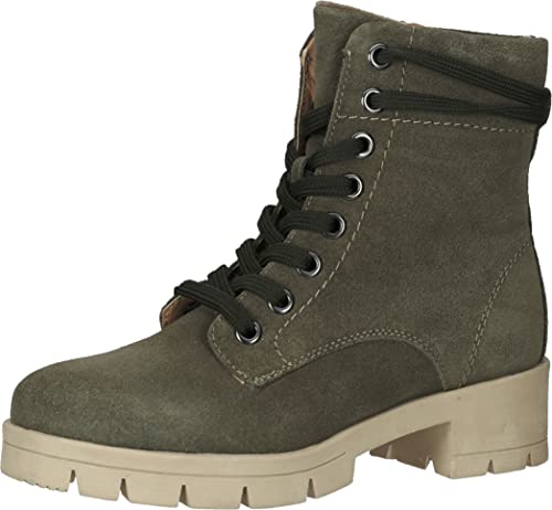 Tamaris Comfort Damen 8-8-85212-29-707 Stiefelette, Khaki, 36 EU Weit von Tamaris