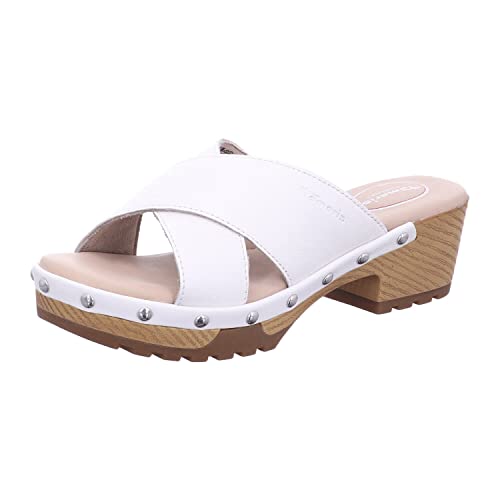 Tamaris Comfort Damen 8-8-87301-20-100 Pantolette, White, 36 EU von Tamaris Comfort