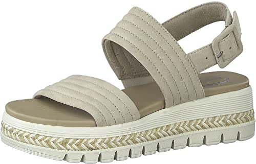 Tamaris Comfort Damen 8-8-88703-20-400 Flache Sandale, BEIGE, 38 EU von Tamaris Comfort