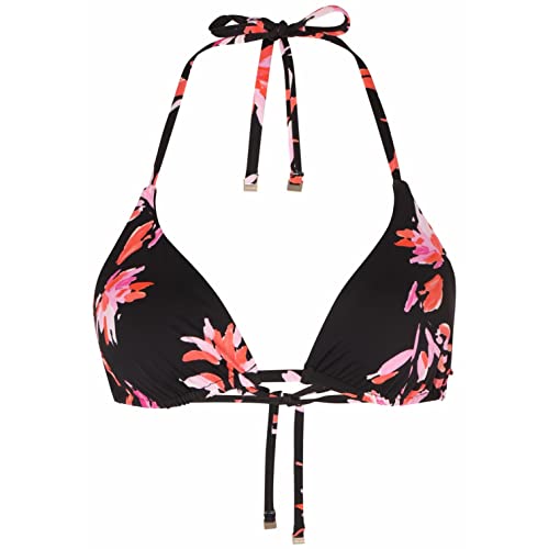 Tamaris Damen AOP Triangel Bikinioberteil ARDON Pink 36 von Tamaris