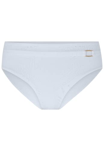 Tamaris Damen Midi-Bikinislip ARKLOW Weiß 44 von Tamaris