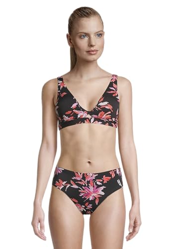 Tamaris Damen AOP Midi-Bikinislip ARMAWIR Pink 40 von Tamaris