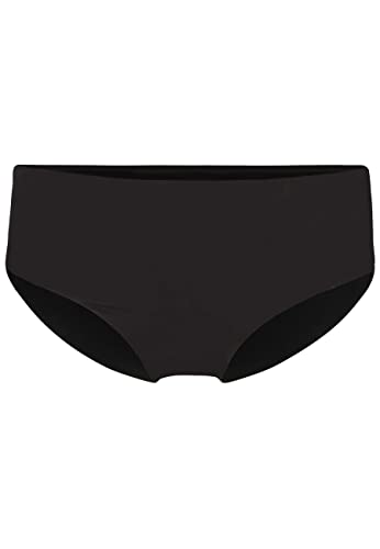 Tamaris Damen Midi-Bikinislip ARMAWIR Schwarz 40 von Tamaris