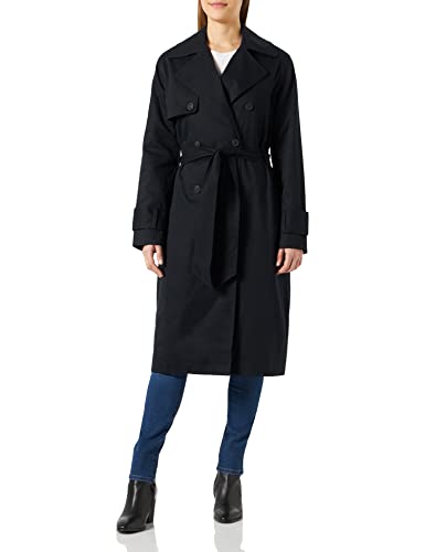 Tamaris Damen Trenchcoat ARNI Schwarz 38 von Tamaris