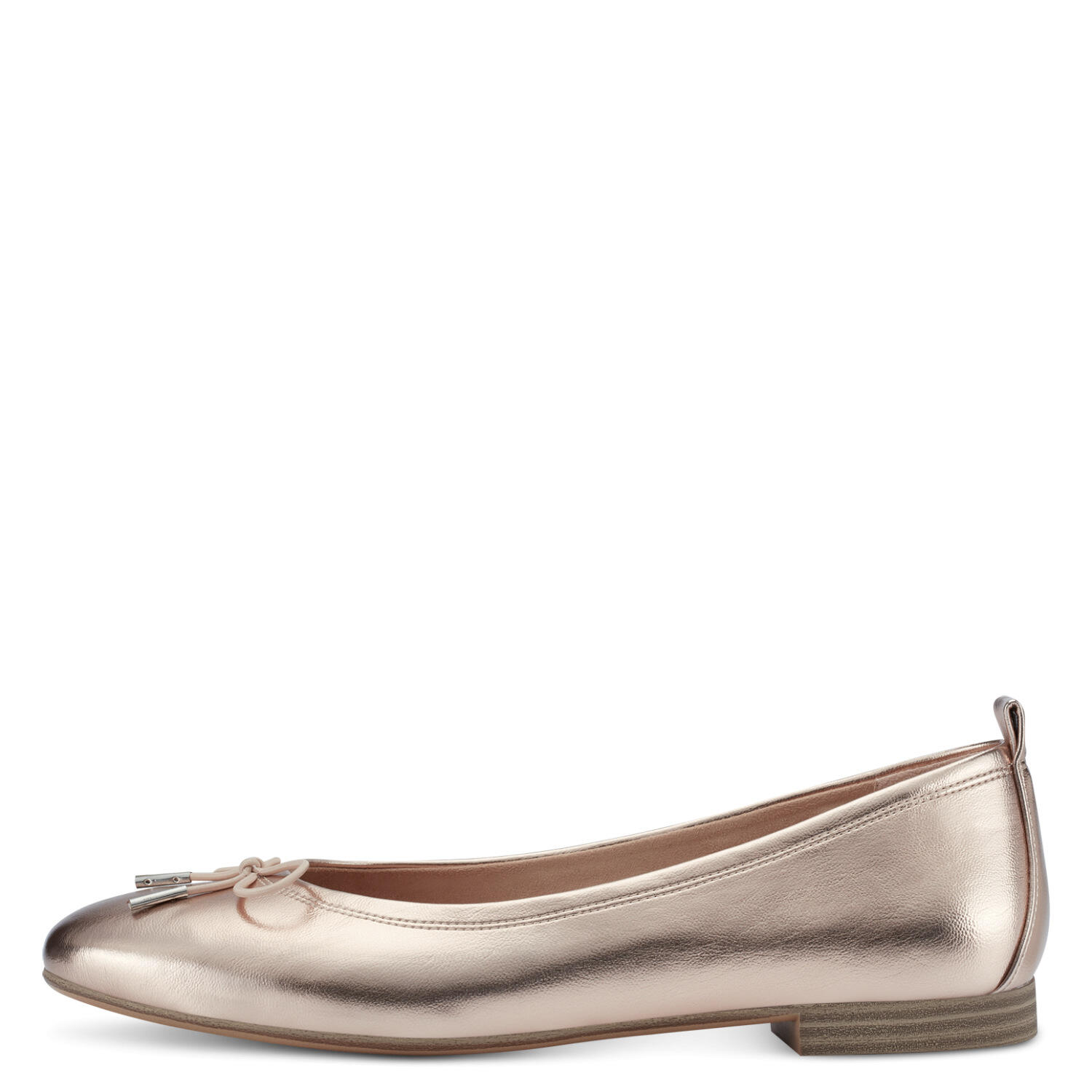 Damen-Ballerina POWDER METALL. - Gr. - 38 von Tamaris