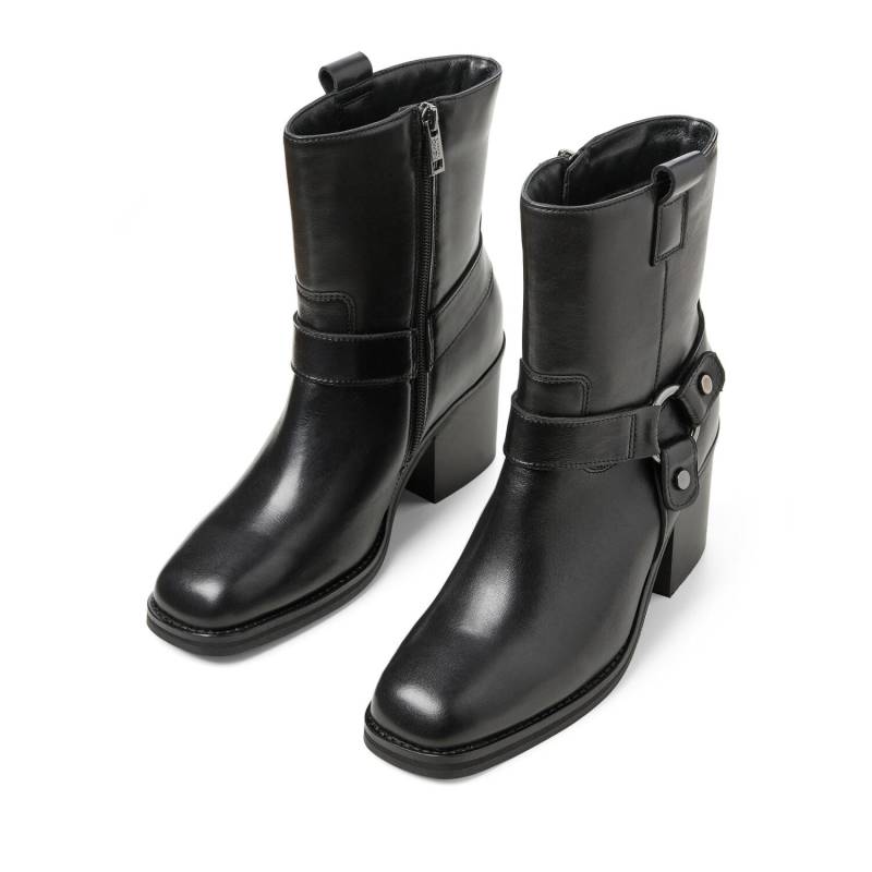 Damen-Stiefel BLACK LEATHER - Gr. - 41 von Tamaris