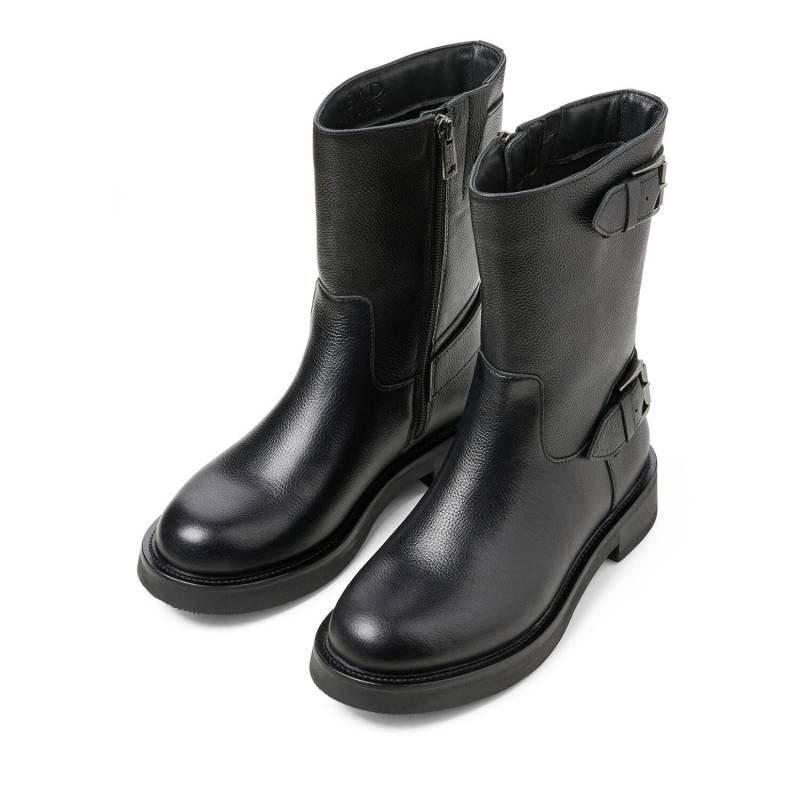 Damen-Stiefel BLACK LEATHER - Gr. - 41 von Tamaris