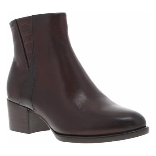 Stiefelette mit Absatz aus Leder. Tamaris Stiefelette mit Absatz aus Leder. Tamaris von Tamaris