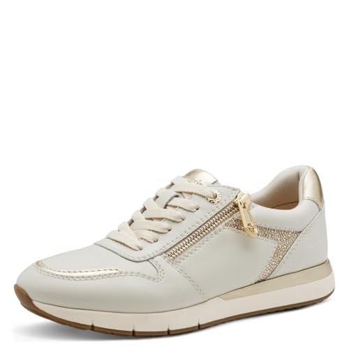 TAMARIS Damen 8-83700-45 Sneaker, Offwhite, 37 EU von Tamaris