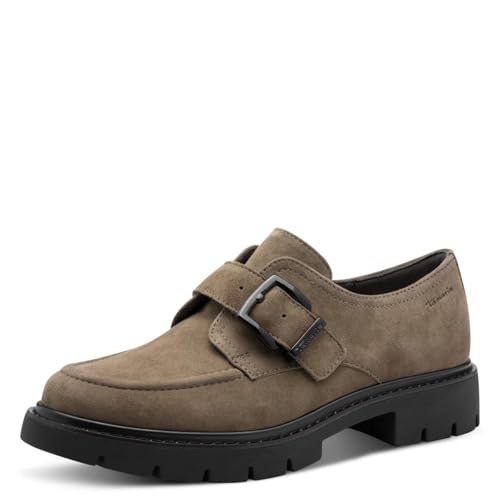 TAMARIS Damen 8-84316-45 Slipper, Taupe, 37 EU von Tamaris