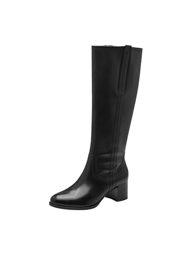 Tamaris COMFORT Damen Hohe Stiefel mit Absatz mit Reißverschluss Elegant, Schwarz (Schwarz), 37 EU Tamaris COMFORT Damen Hohe Stiefel mit Absatz mit Reißverschluss Elegant, Schwarz (Schwarz), 37 EU von Tamaris