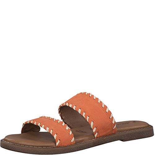 Tamaris Damen Sandalen Sandaletten 1-27128-34 Orange, Groesse:37 EU von Tamaris