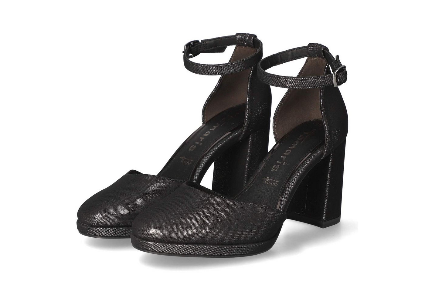 Tamaris Tamaris 1-22463-45/914 Damen Textil grau Keilpumps von Tamaris