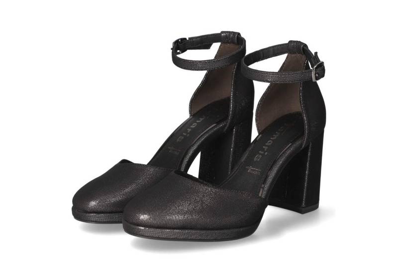 Tamaris Tamaris 1-22463-45/914 Damen Textil grau Keilpumps von Tamaris