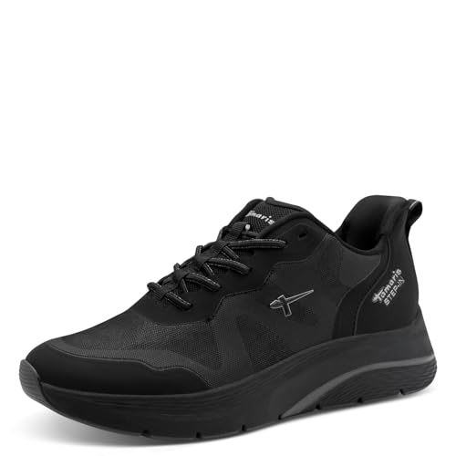 Tamaris Damen Schnürer Vegan schwarz 41 von Tamaris