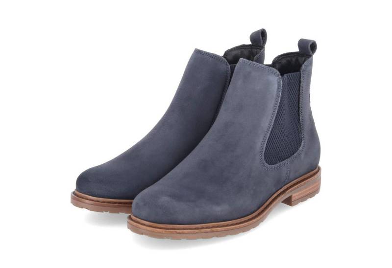 Tamaris Tamaris 1-25056-41/827 Damen Rauleder blau Schlupfstiefel von Tamaris