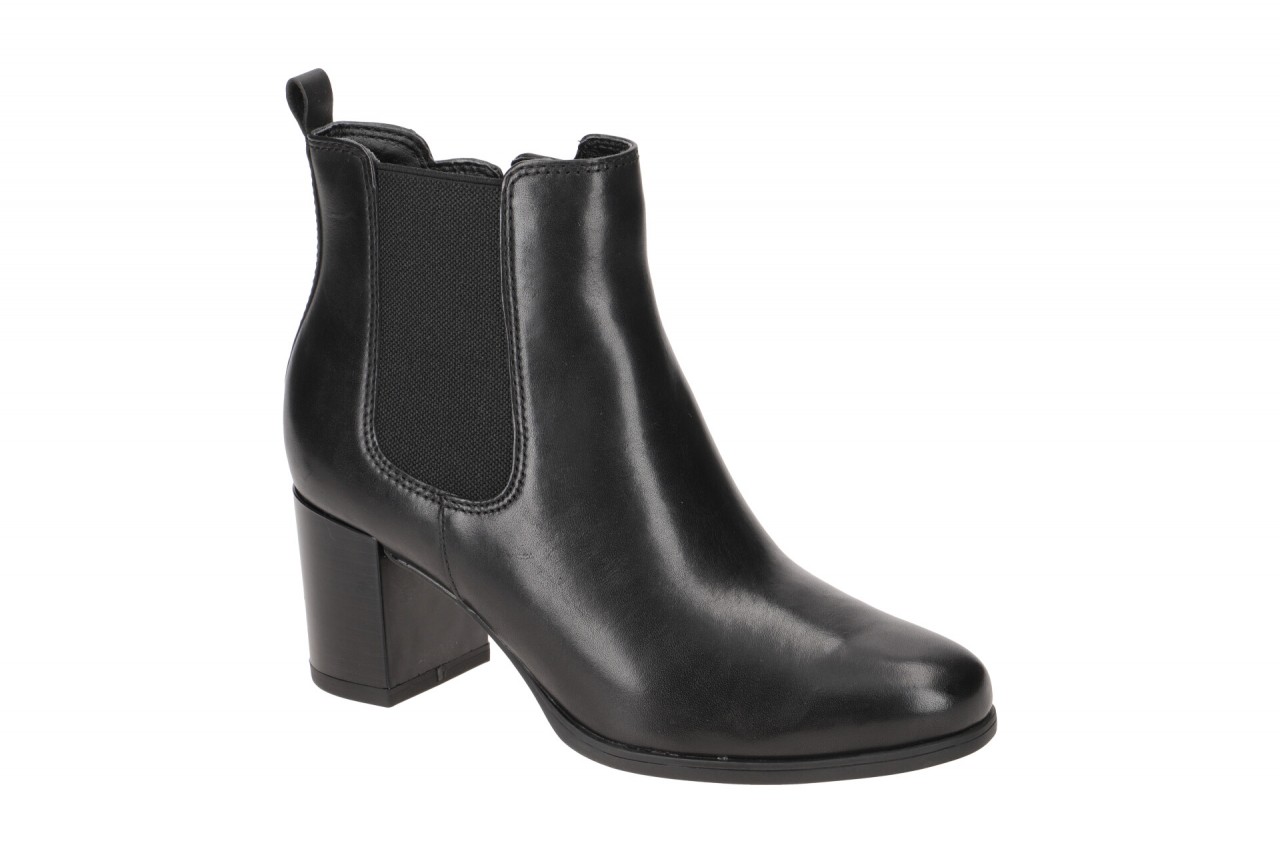 Tamaris Ankle Boots Stiefelette schwarz Leder 1-25377-41 Tamaris Ankle Boots Stiefelette schwarz Leder 1-25377-41 von Tamaris
