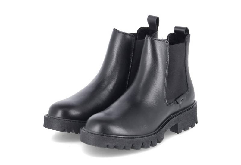 Tamaris Tamaris 1-25448-45/001 Damen Glattleder schwarz Schlupfstiefel von Tamaris