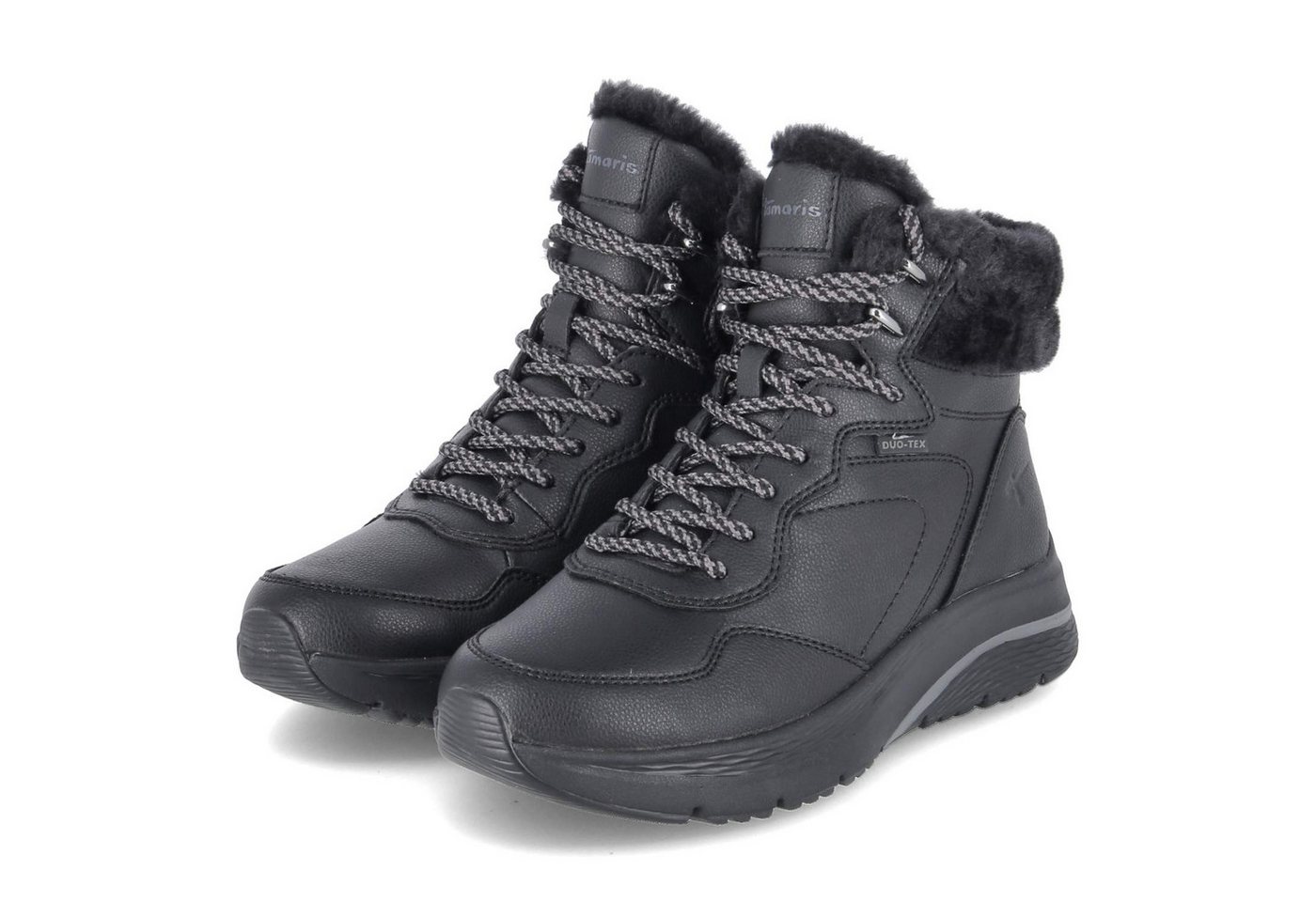 Tamaris Tamaris 1-26278-45/001 Damen Textil & Synthetik schwarz Winterstiefel von Tamaris