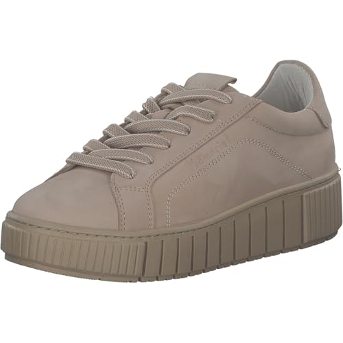 Tamaris Damen Schnürer Leder braun 39 von Tamaris