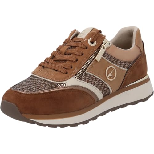 Tamaris Damen Schnürer braun 37 von Tamaris