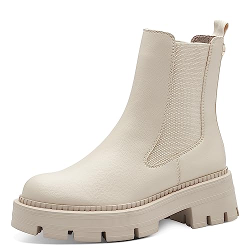 Tamaris Damen Stiefel Vegan beige 42 von Tamaris