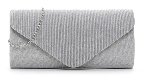 Tamaris Amalia Metallic Clutch Silver Tamaris Amalia Metallic Clutch Silver von Tamaris