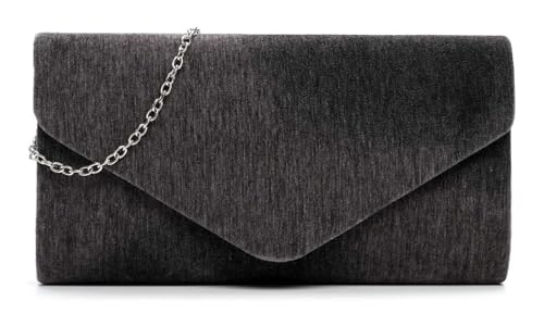 Tamaris Amalia Rhinestone Clutch Grey von Tamaris