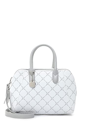 Tamaris Bowlingbag TAS Anastasia 30105 Damen Handtaschen Karo white/grey 308 von Tamaris