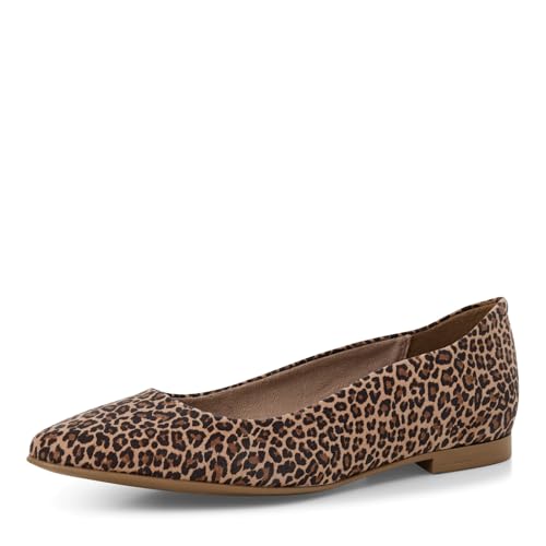 Tamaris Ballerina Damen Blockabsatz braun,EU 42 von Tamaris