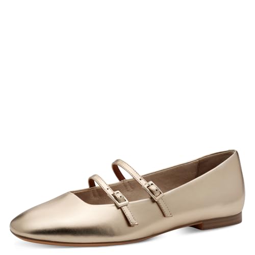 Tamaris Ballerina Damen Elegant metallic,EU 41 von Tamaris